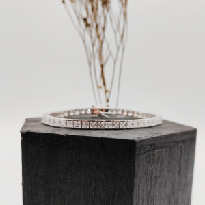 Pulsera articulada de plata cada eslabon es una criconita