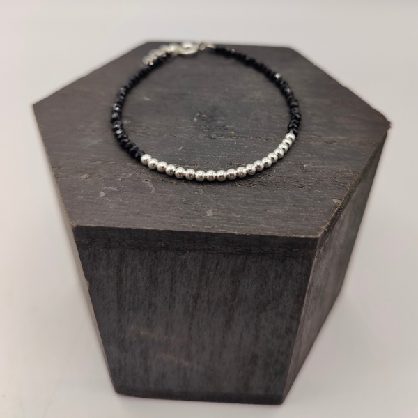 Pulsera con piedra onix