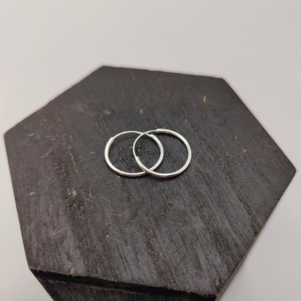 Pendiente de aro 1,8 cm de diámetro