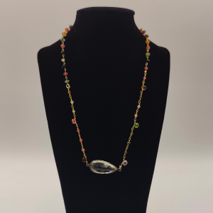 Collar de plata con Turmalinas