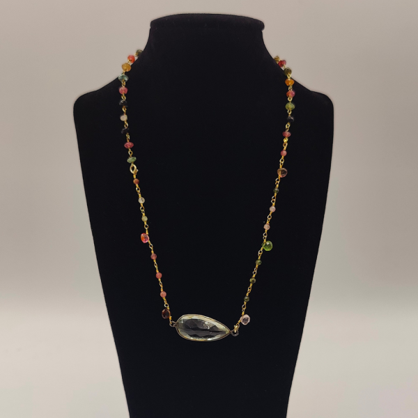 Collar de plata con Turmalinas