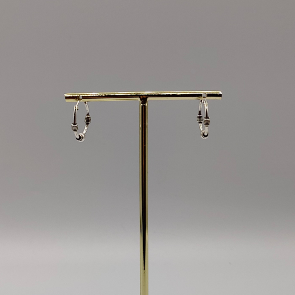 Pendiente aro estilo bali 1,8 cm de diámetro