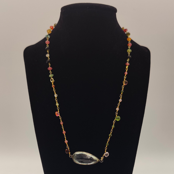 Collar de plata con Turmalinas