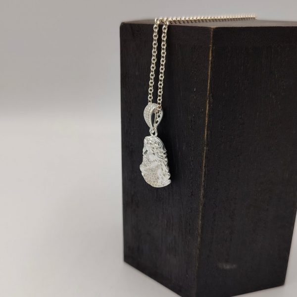 Colgante de Jesús en Plata
