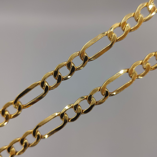 Cadena fígaro 60 cm 7 mm