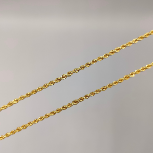 Cadena cordón 40 cm 3 mm