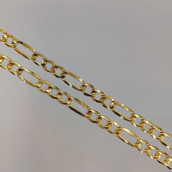 Cadena fígaro 60 cm 7 mm