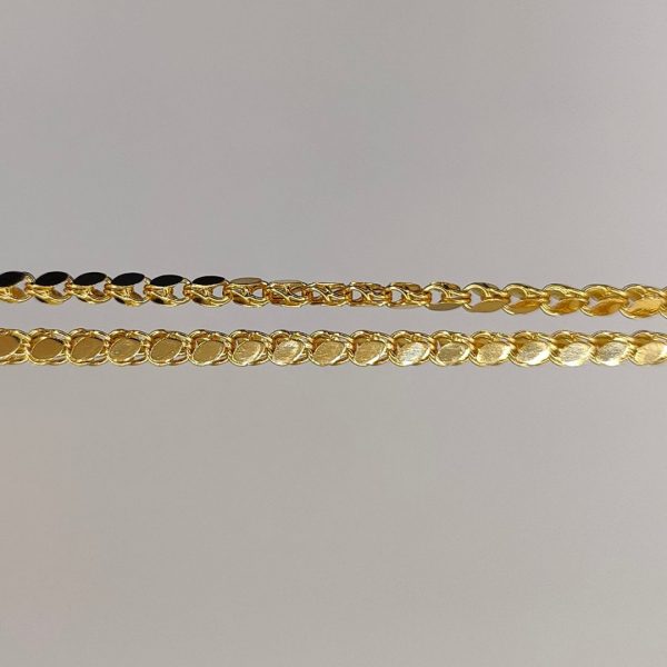 Cadena de Oro 18K - 55 cm, 3 mm
