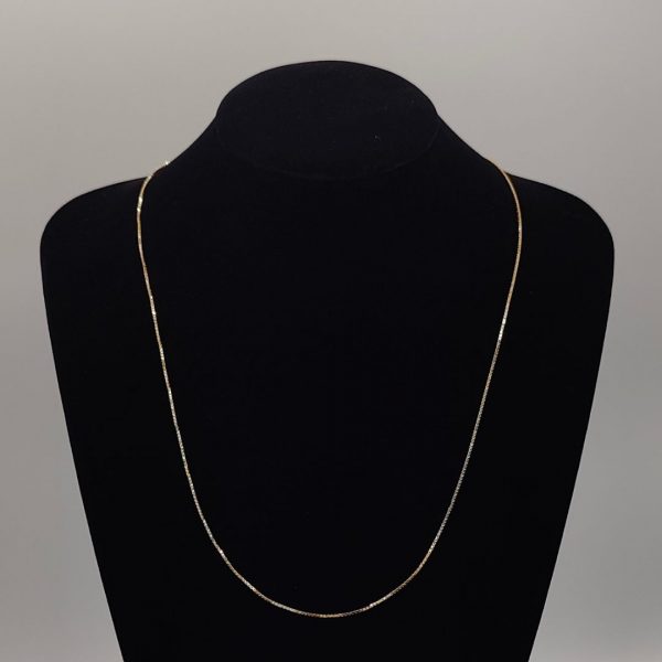 Cadena Veneciana de Oro 18K - 60 cm