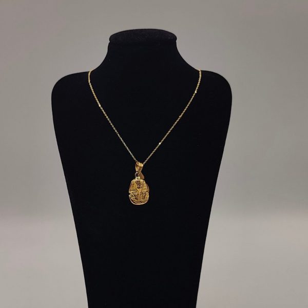 Colgante tutankamón 18 k