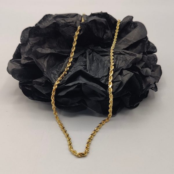 Cadena cordón 46 cm 3 mm