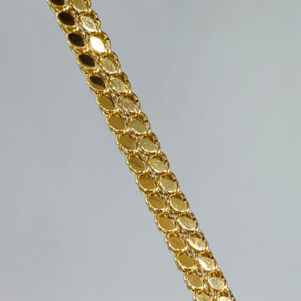 Cadena de Oro 18K - 55 cm, 3 mm