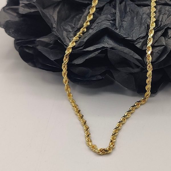 Cadena cordón 46 cm 3 mm