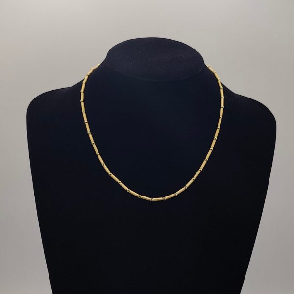 collar 45 cm bolitas marca italiana chini brev