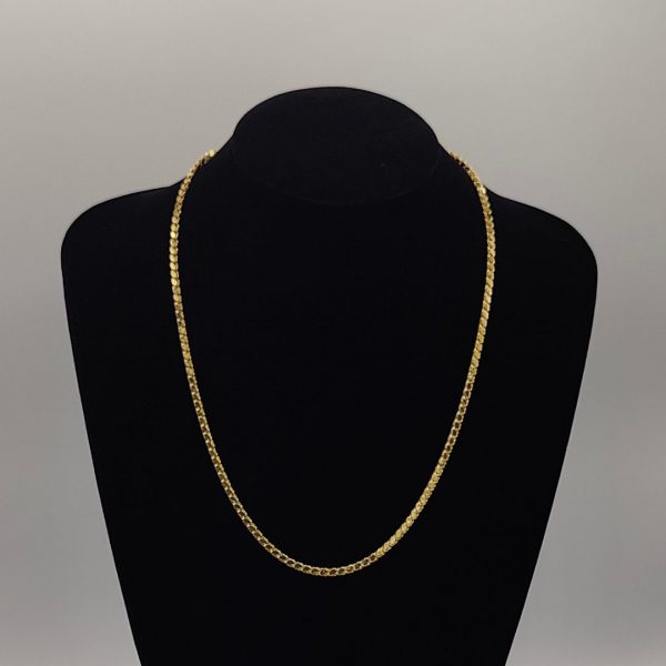Cadena de Oro 18K - 55 cm, 3 mm