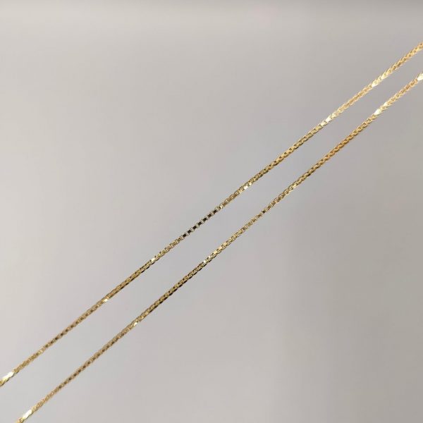 Cadena Veneciana de Oro 18K - 60 cm