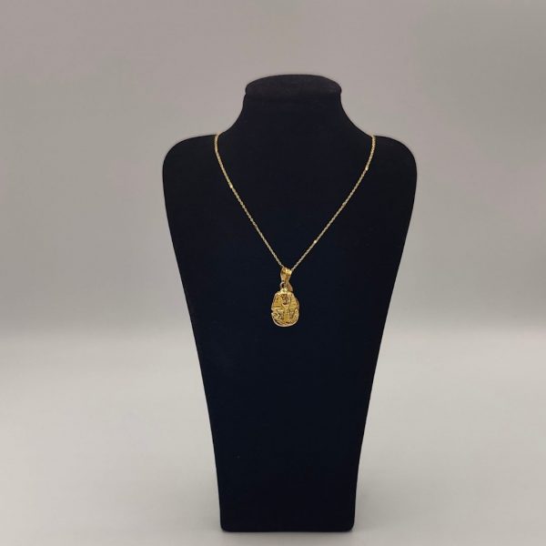 Colgante tutankamón 18 k