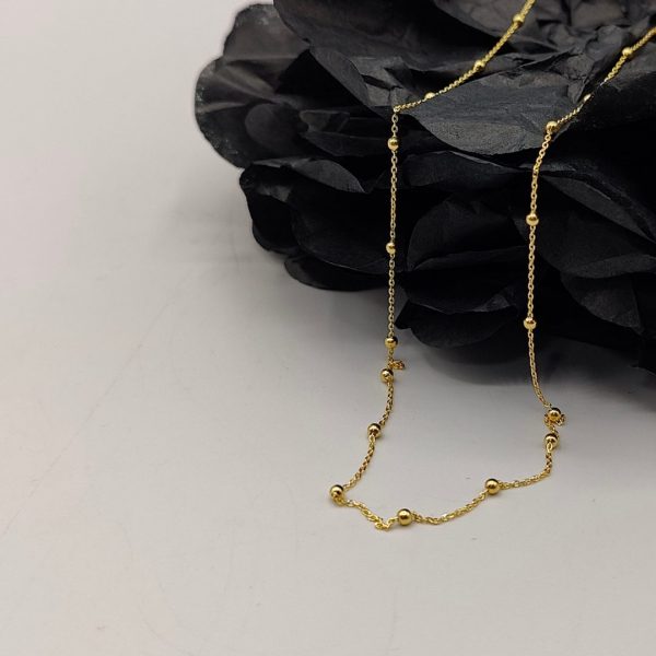 Cadena bolitas 50 cm