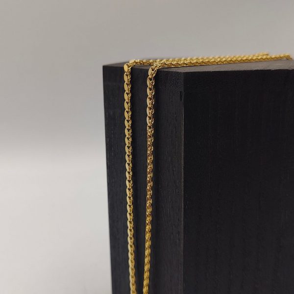 Cadena de Oro 18K - 55 cm, 3 mm