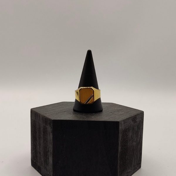 Anillo Sello en Oro de 18K