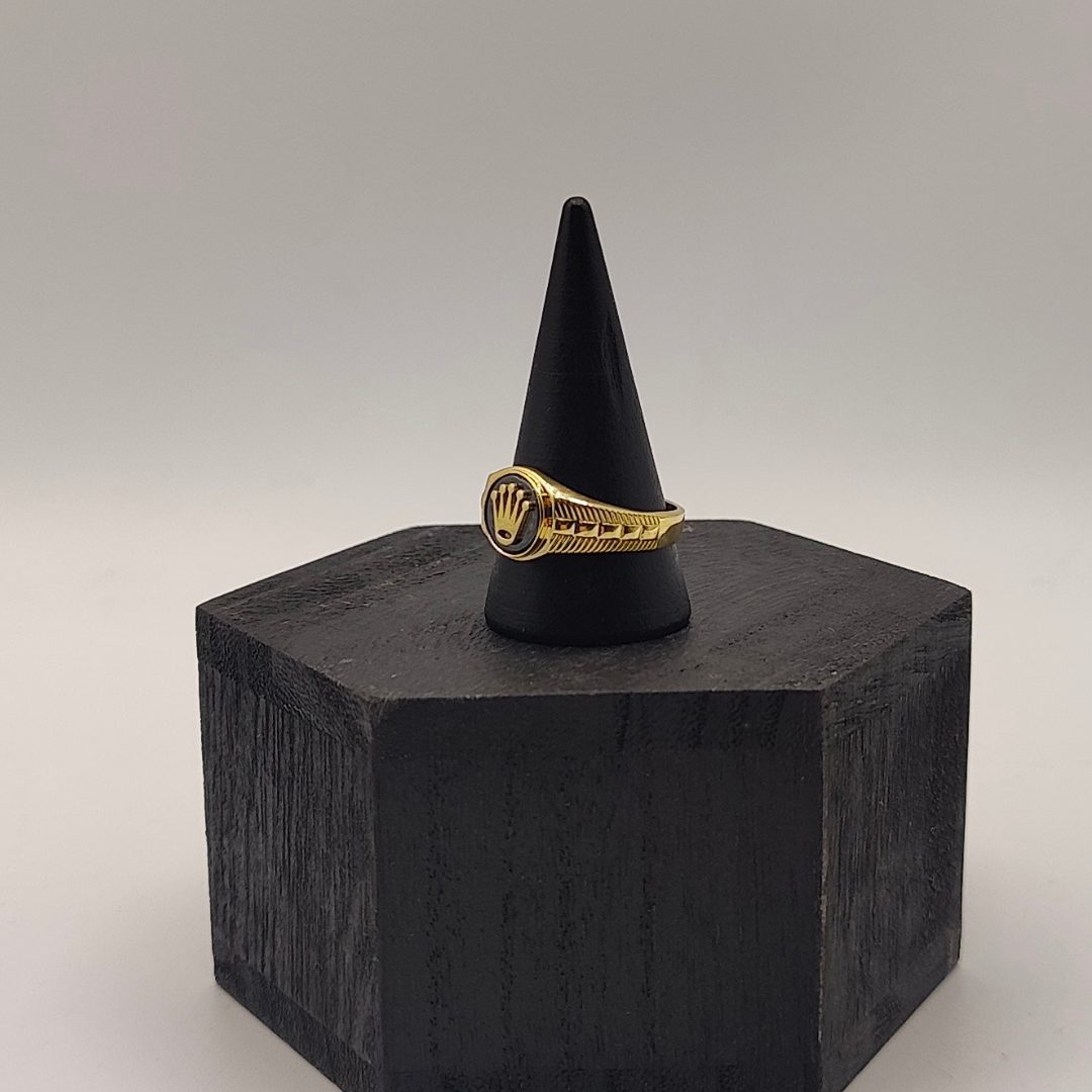 anillo sello estilo rolex