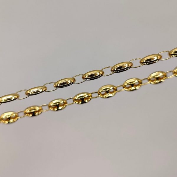 Cadena Calabrote de Oro 18K – 60 cm, 7 mm