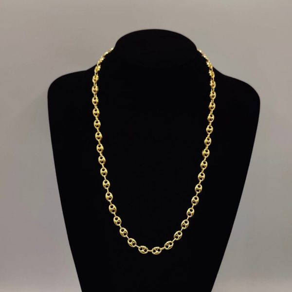 Cadena Calabrote de Oro 18K – 60 cm, 7 mm