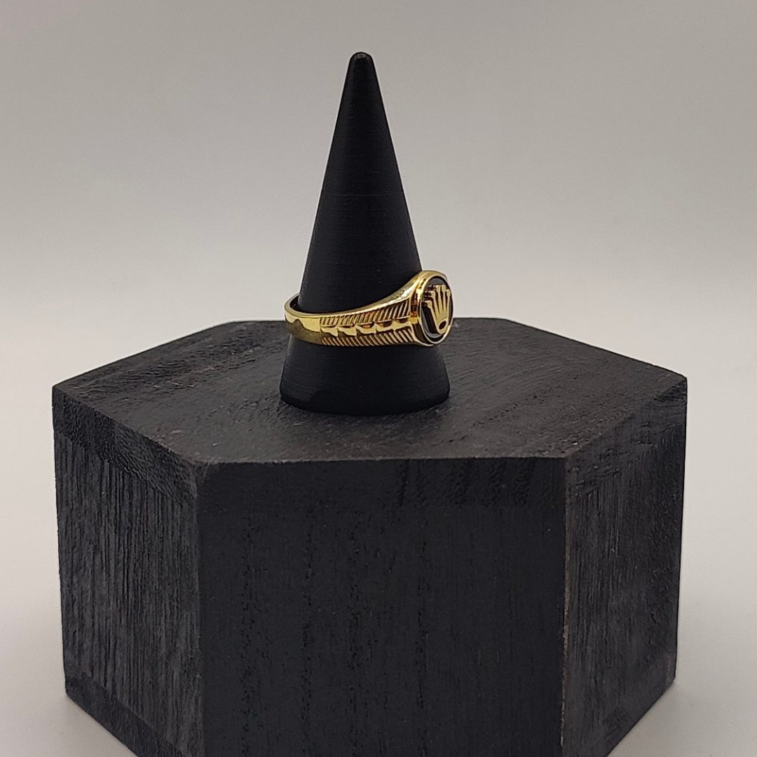 anillo sello estilo rolex
