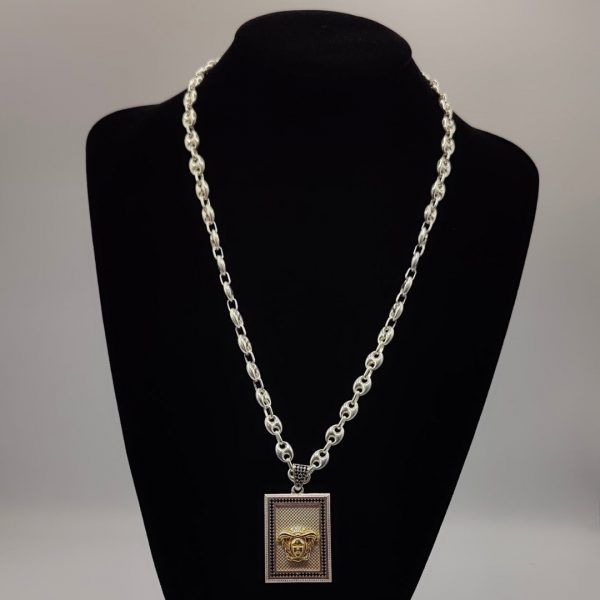 Colgante Plata estilo Versace - Imagen 2