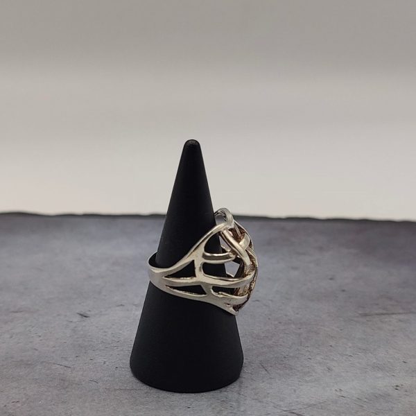 Anillo malla de plata