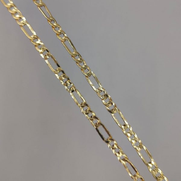 Cadena fígaro 60 cm 5 mm