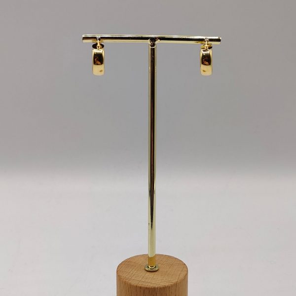 Pendientes de Aro Gruesos en Oro 18K