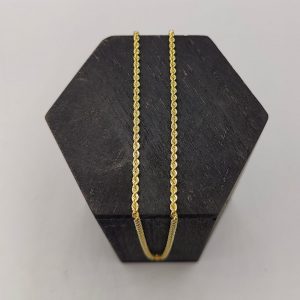 Cadena Cordón de Oro 18K – 44.3 cm x 2 mm