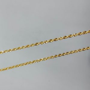 Cadena Cordón de Oro 18K - 48,9 cm, 2 mm