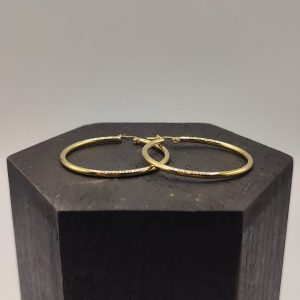 Pendiente Aro Clásico – 18K