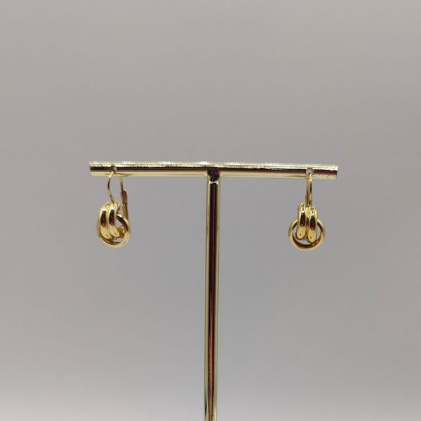 Pendientes Colgantes Nudo – 18K