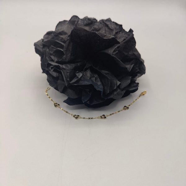 Pulsera Rolo con Mariposas – 18K