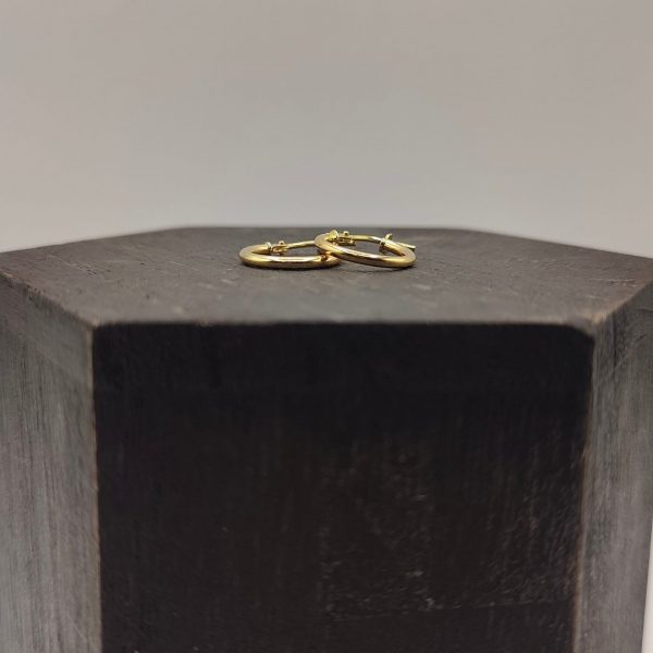 Pendiente Aro Clásico – 18K