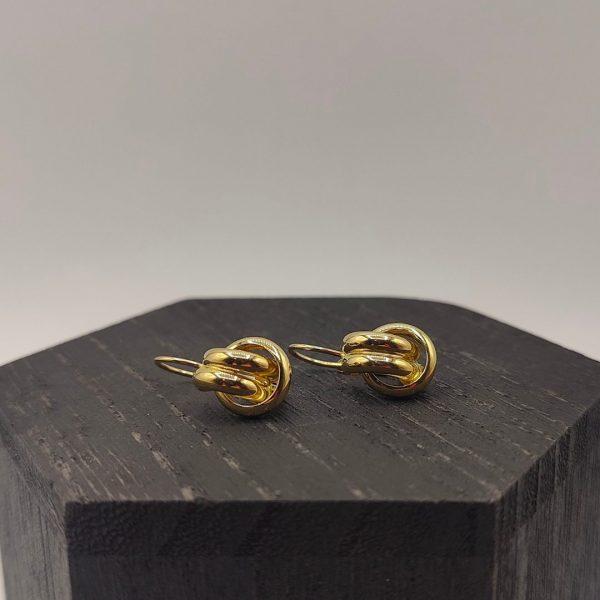 Pendientes Colgantes Nudo – 18K