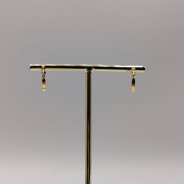 Pendiente Aro Estilo Versace – 18K