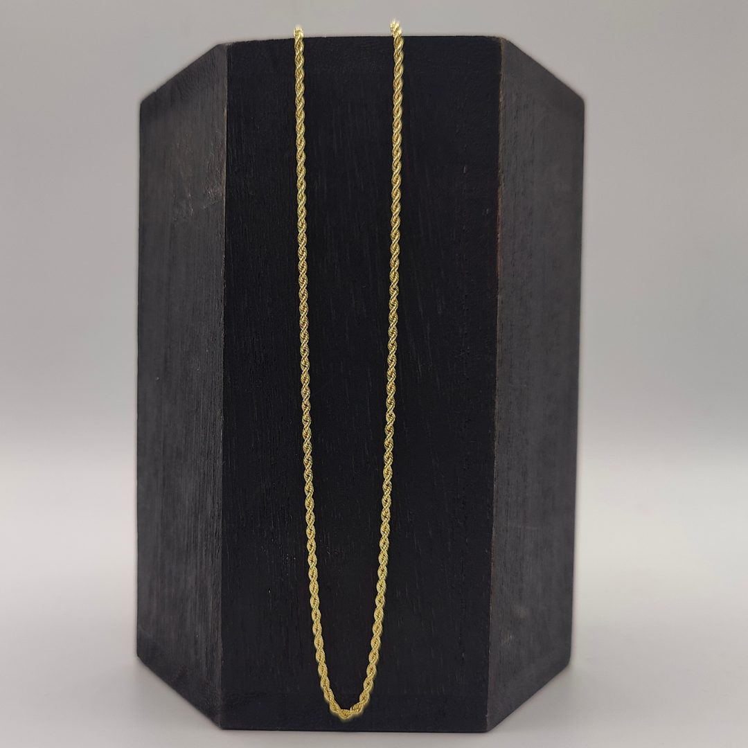 Cordón 50,4 cm 1 mm Oro 18K