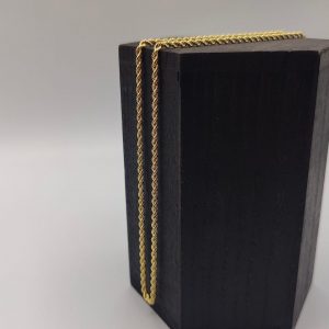 Cordón 49,9 cm – 2 mm, Oro 18K