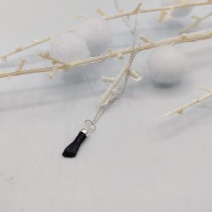 Collar con Colgante de Puño de Fátima – Cadena Rolo de Plata