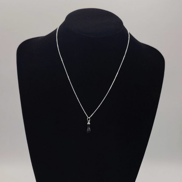 Collar con Colgante de Puño de Fátima – Cadena Rolo de Plata