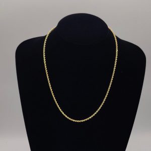 Cordón 49,9 cm – 2 mm, Oro 18K