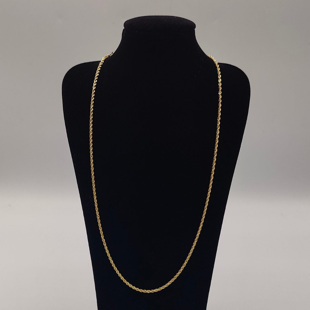 Cordón 39,5 cm  1,5 mm Oro 18K