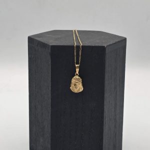 Colgante Cara de Jesús en Oro de 18K