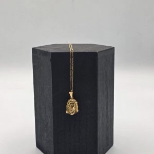 Colgante Cara de Jesús en Oro de 18K