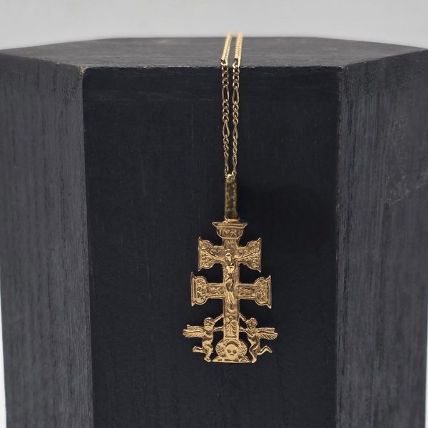 Cruz de Caravaca en Oro de 18K