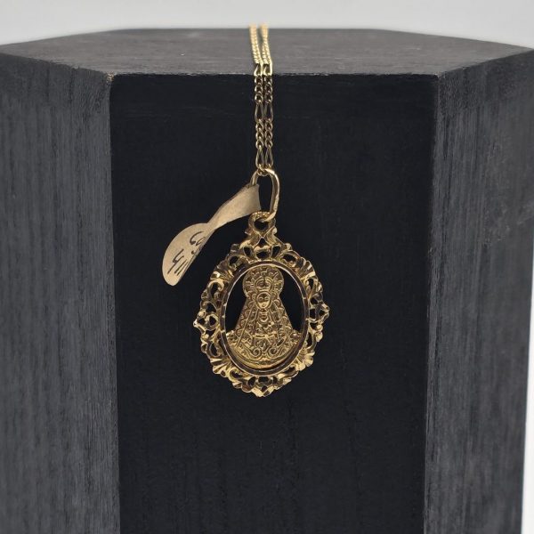 Medalla Virgen del Rocío en Oro de 18K